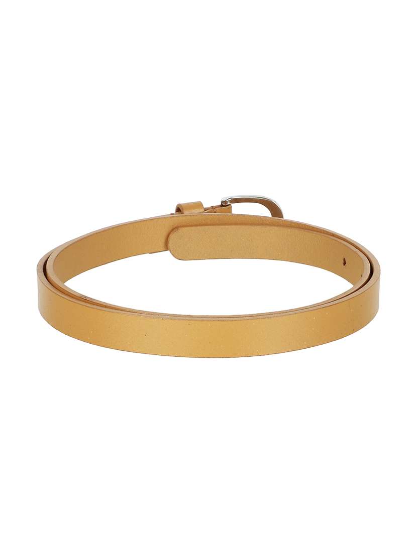 beige leather belt - 17601423 -  Standard Image - 1