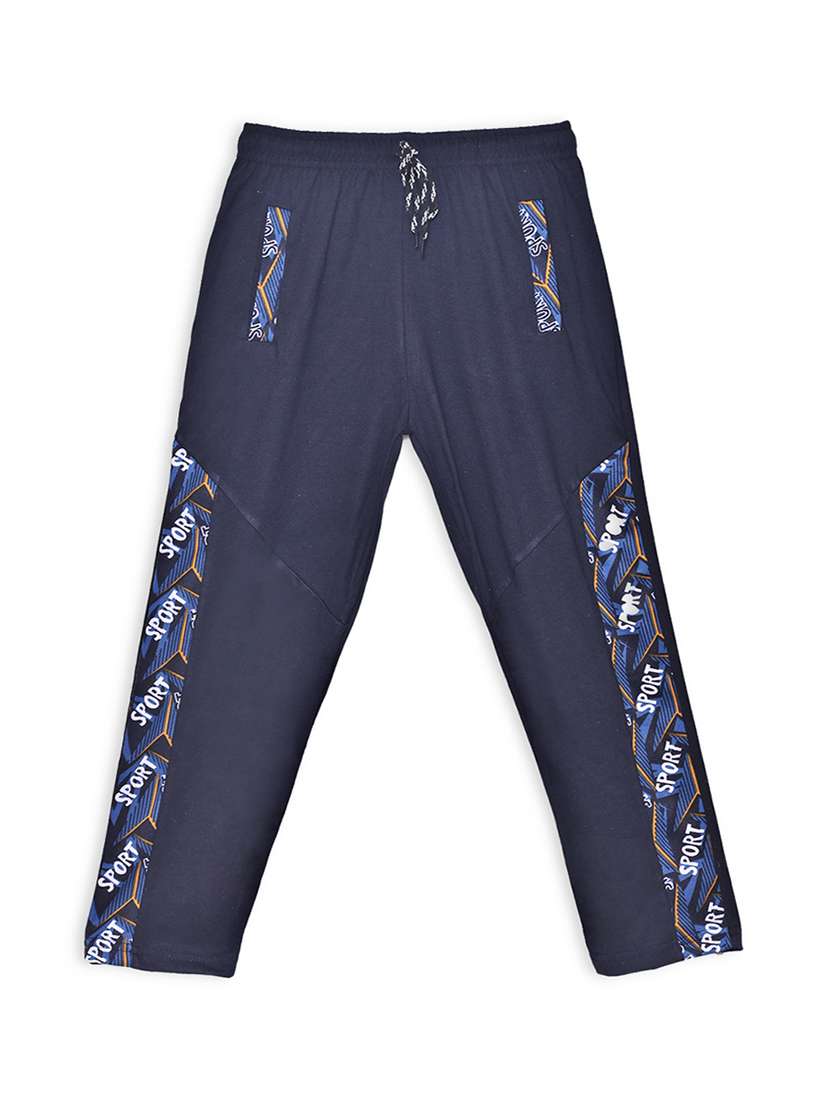 blue cotton track wear