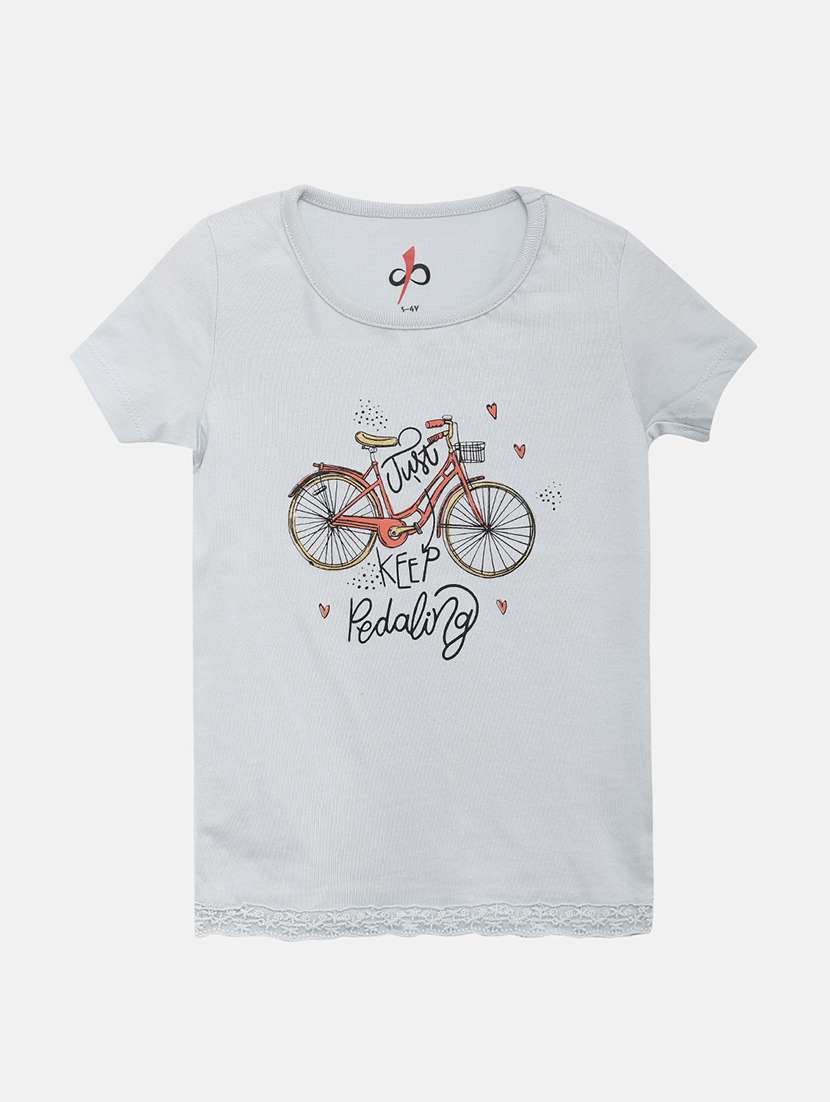 girls round neck top