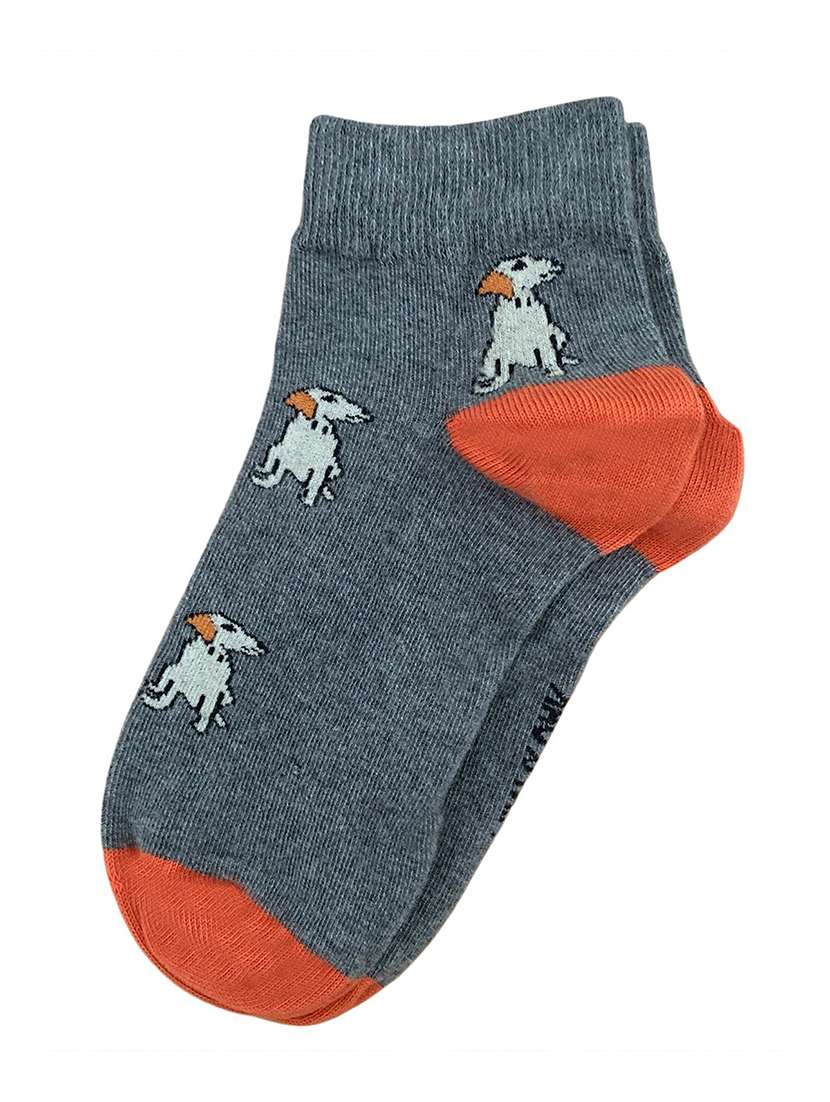 grey cotton  sock