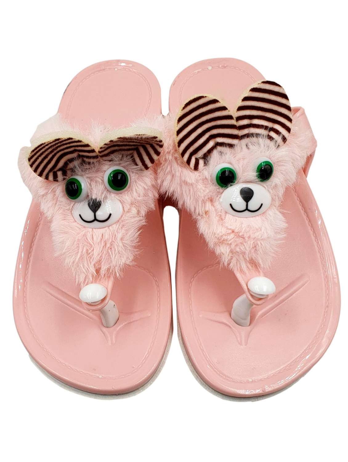 pink toe separator flip flop - 17611081 - Standard Image - 4
