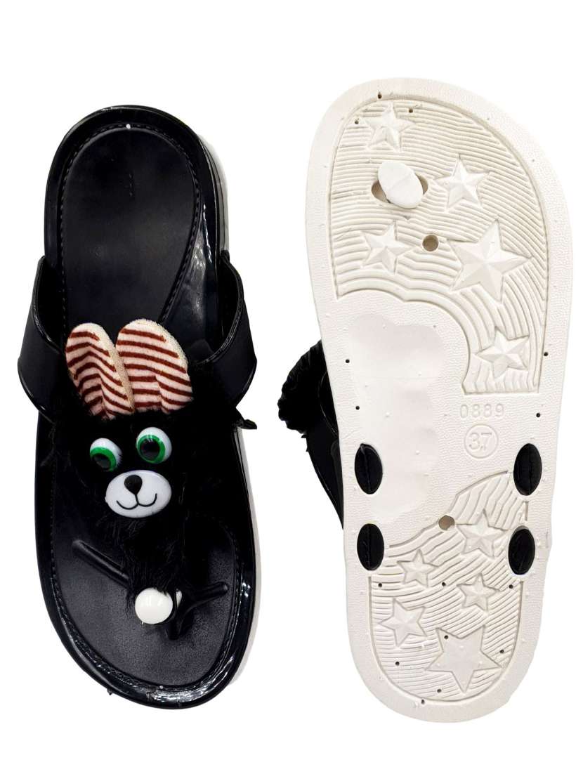 black toe separator flip flop - 17611084 -  Standard Image - 4