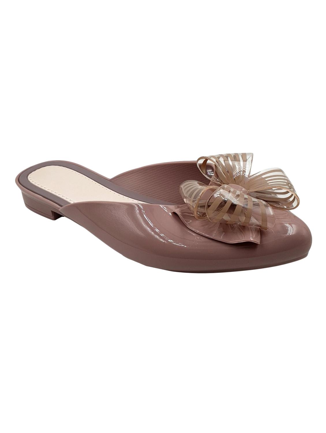 brown slip on ballerina - 17611113 - Standard Image - 1