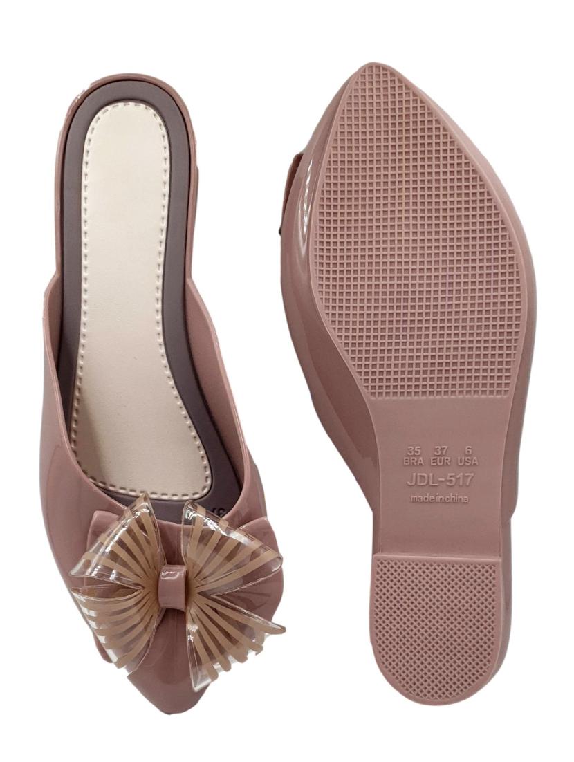 brown slip on ballerina - 17611113 - Standard Image - 4