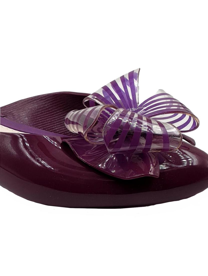 purple slip on ballerina - 17611118 - Standard Image - 4