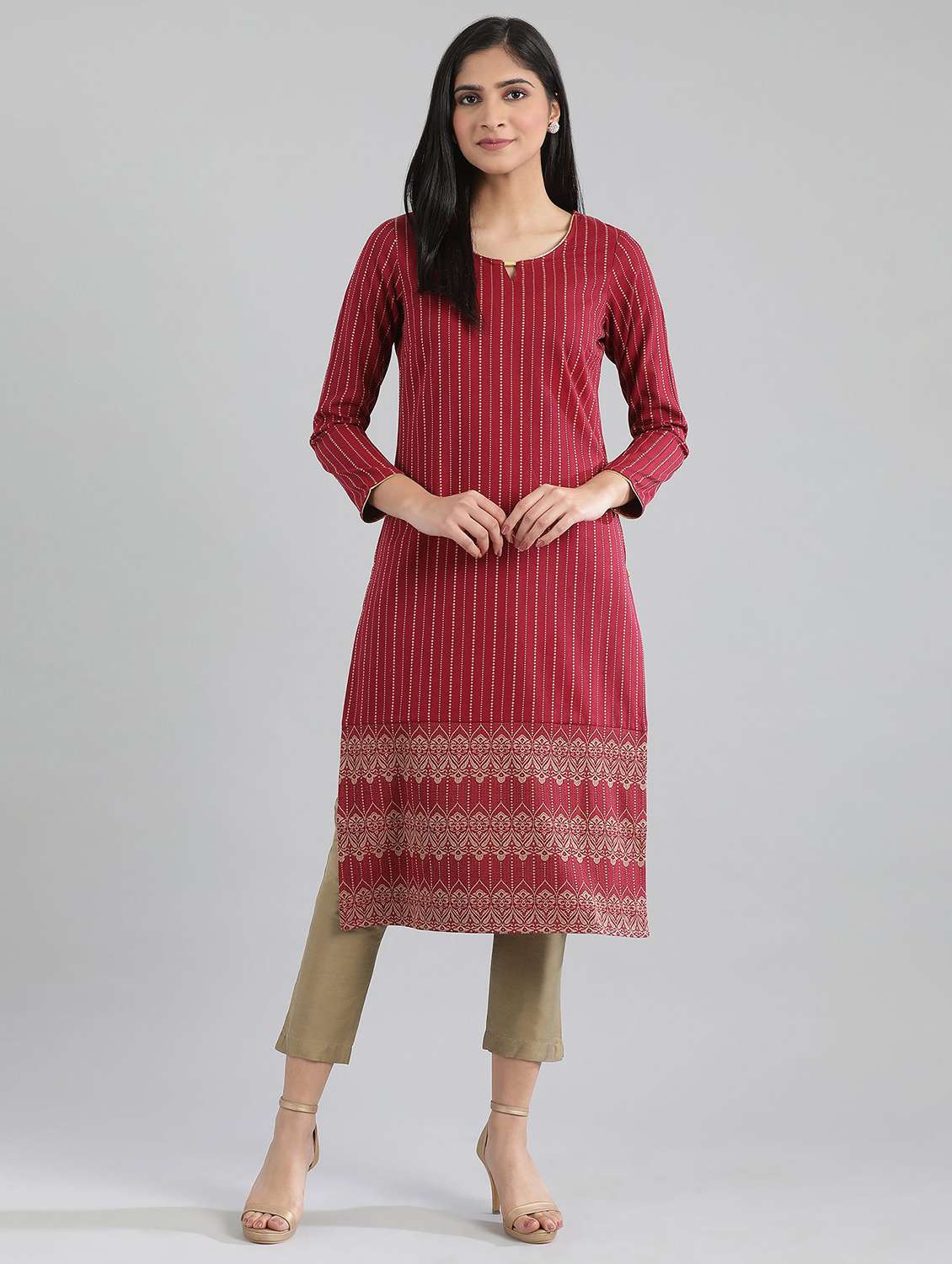 women's straight kurta