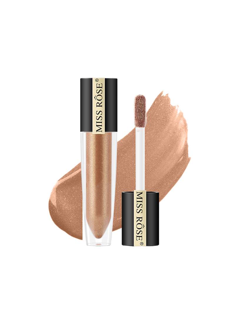 miss rose  matte & metallic long lasting waterproof  lipgloss 7701-028 06