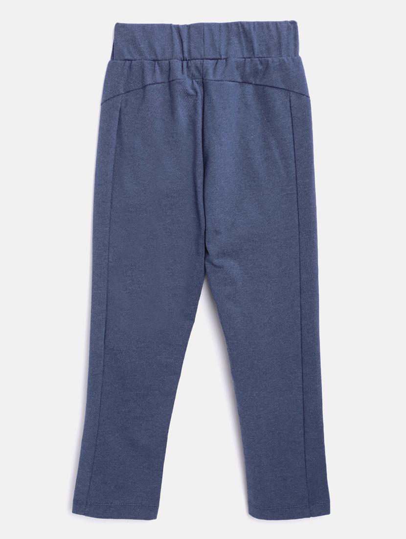 high rise solid track pant - 17613764 - Standard Image - 1