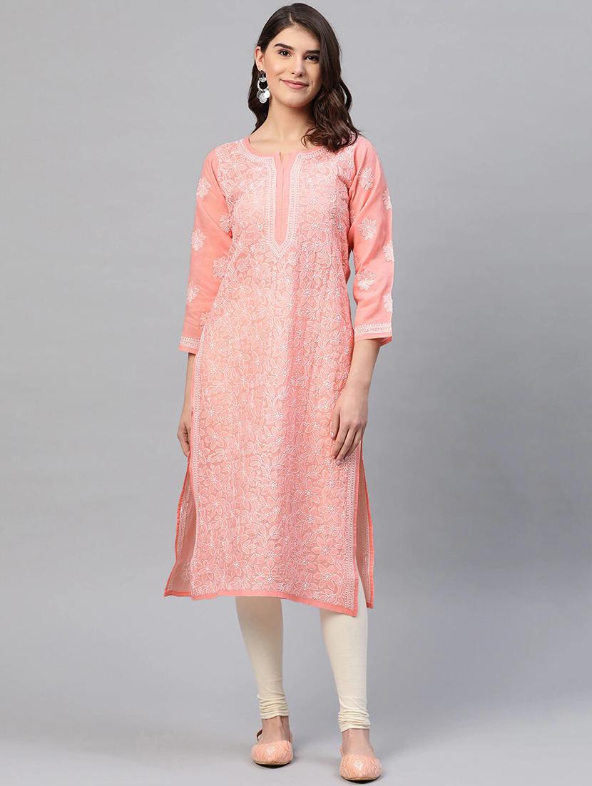 women's straight kurta - 17615151 - Zoom Image - 0