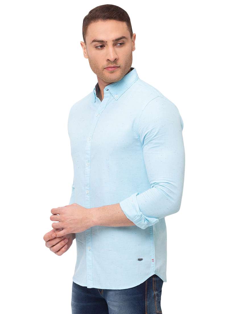 mens solid casual shirt - 17615479 -  Standard Image - 1