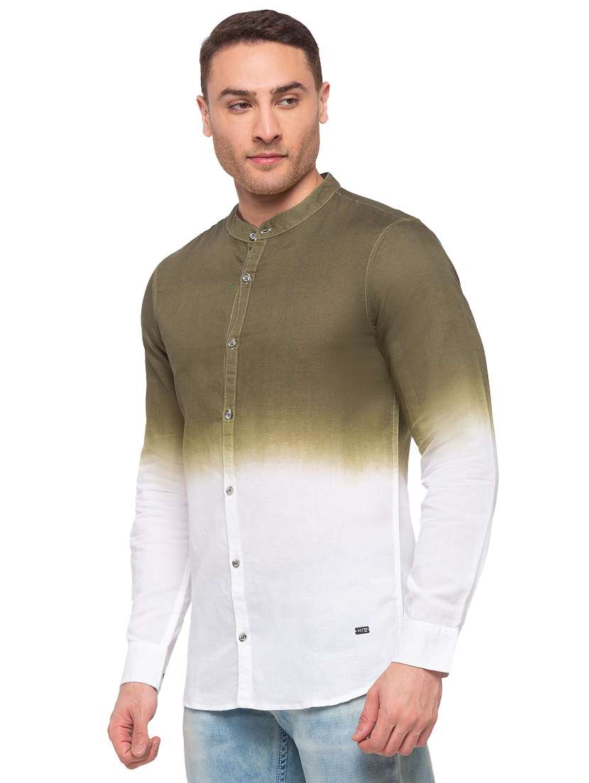 mens ombre casual shirt - 17615499 -  Standard Image - 1