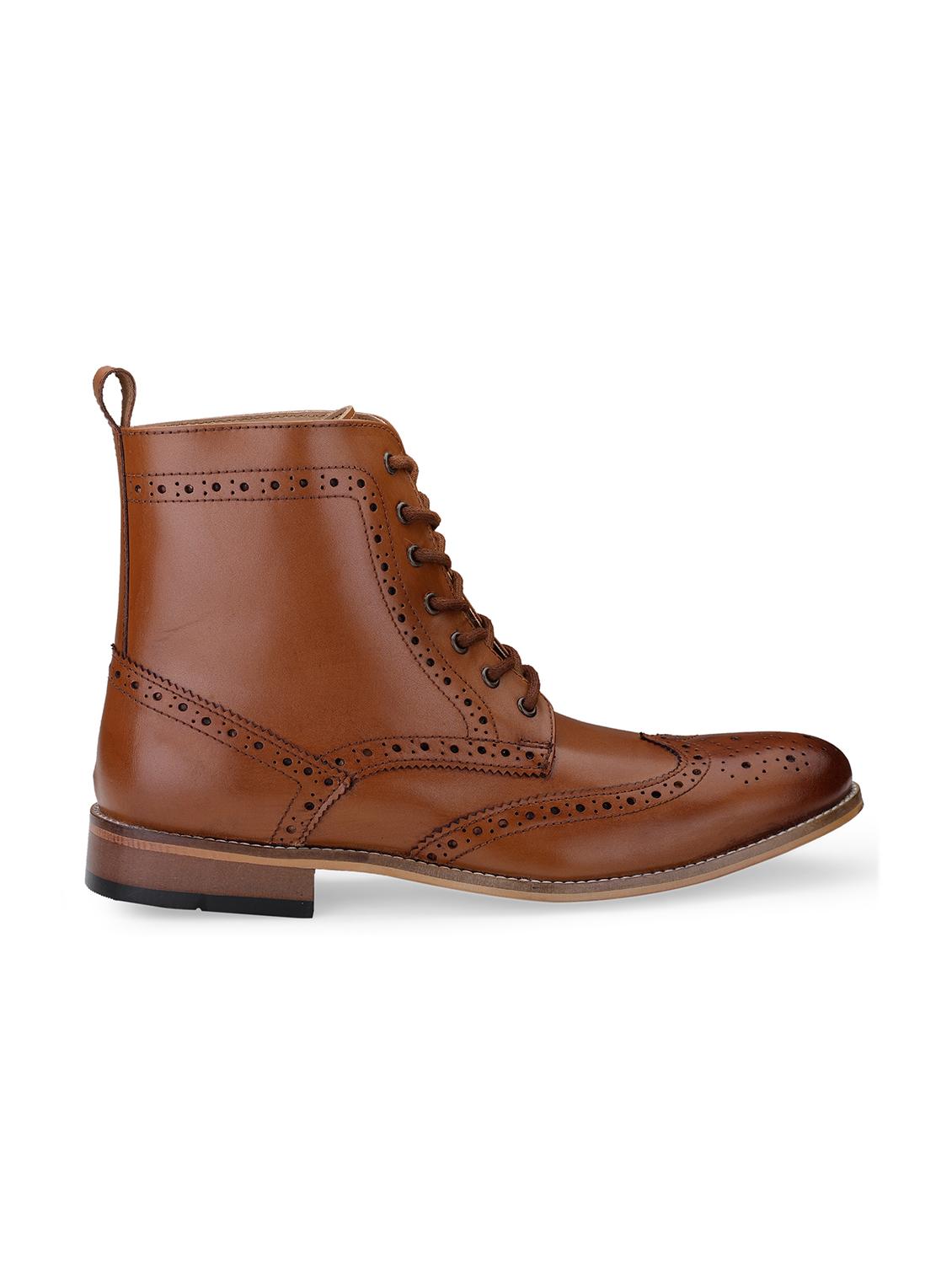 tan lace up boot - 17615831 - Standard Image - 1
