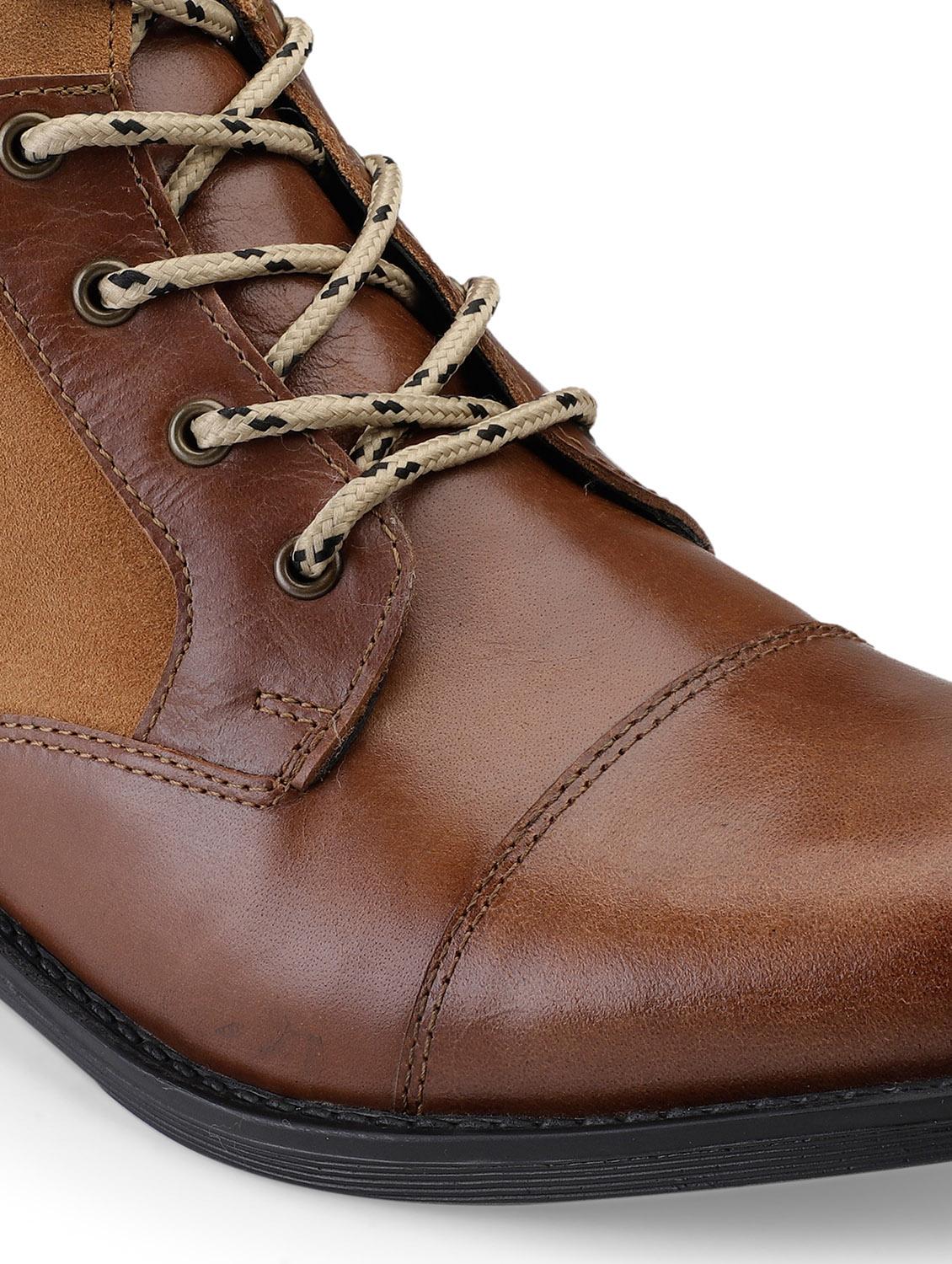 brown lace up boot - 17615839 - Standard Image - 4