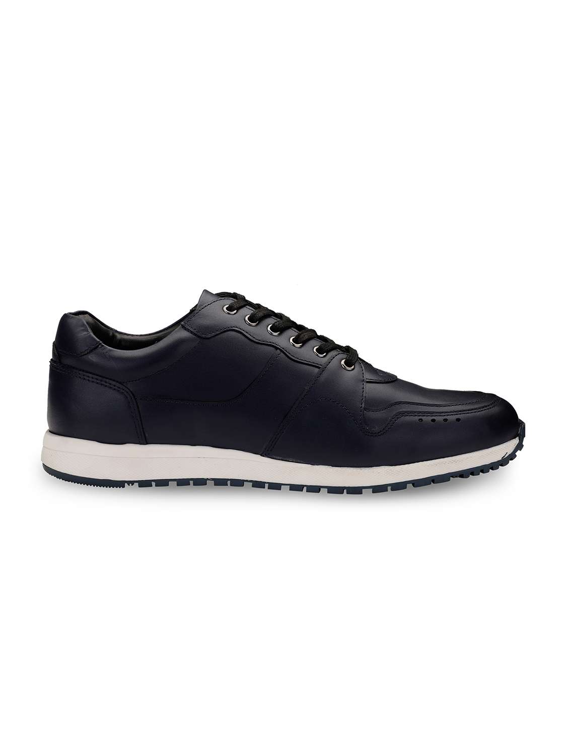 men navy blue lace up sneaker - 17616004 -  Standard Image - 1