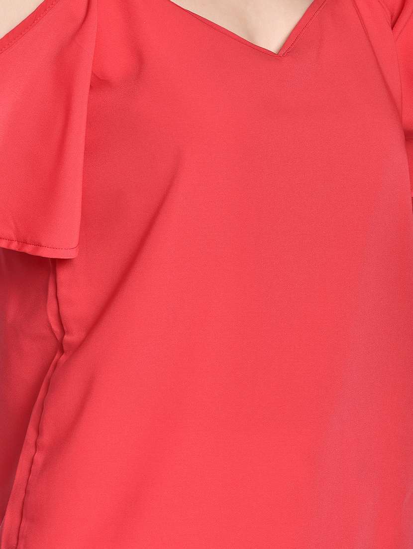 women's straight sweetheart neck top - 17619887 -  Standard Image - 4