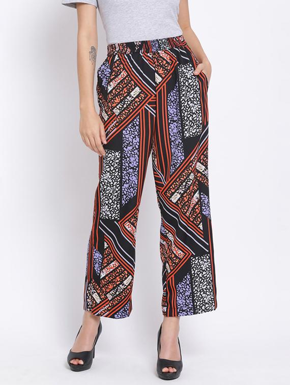high rise wide leg trouser - 17620607 - Zoom Image - 0