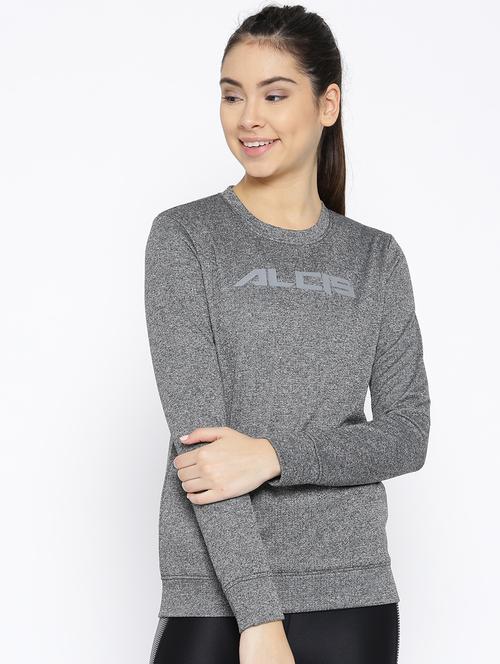 round neck solid sweatshirt - 17620708 - Standard Image - 0