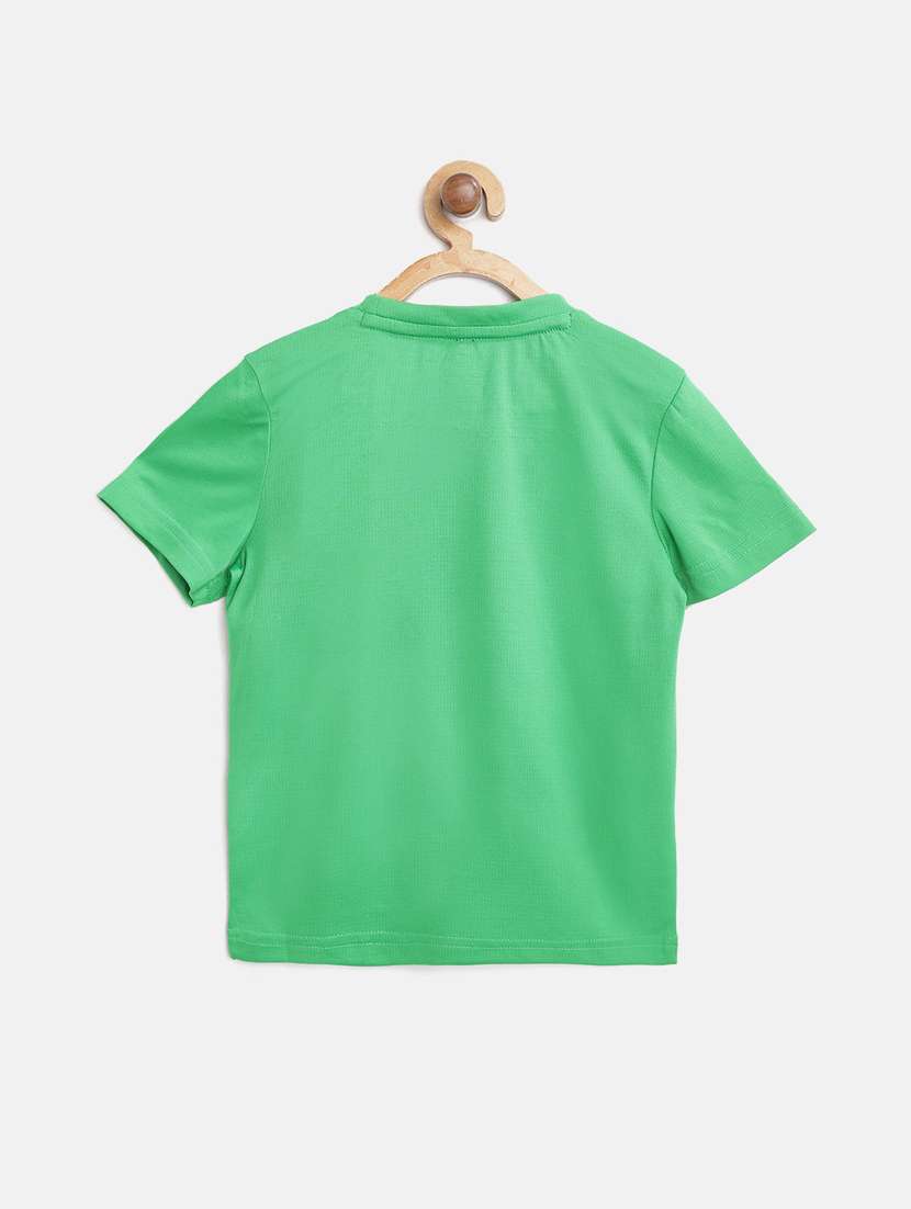green polyester tshirt - 17620787 -  Standard Image - 1