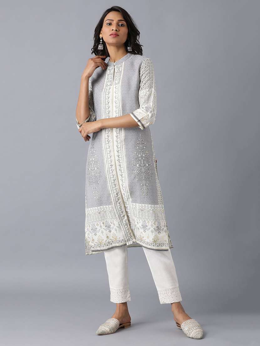 women's front slit kurta
