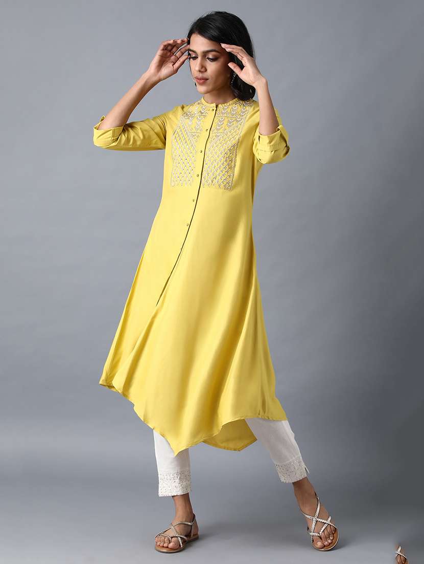 women's asymmetric kurta