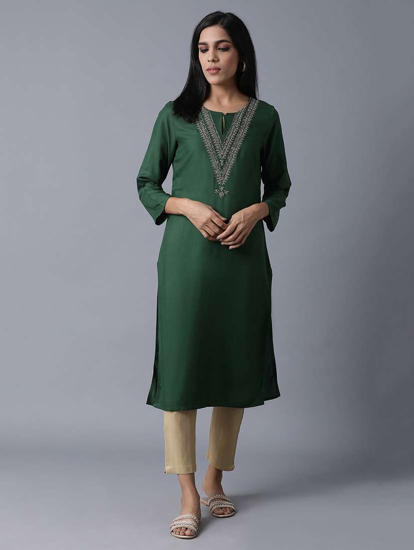 women's straight kurta