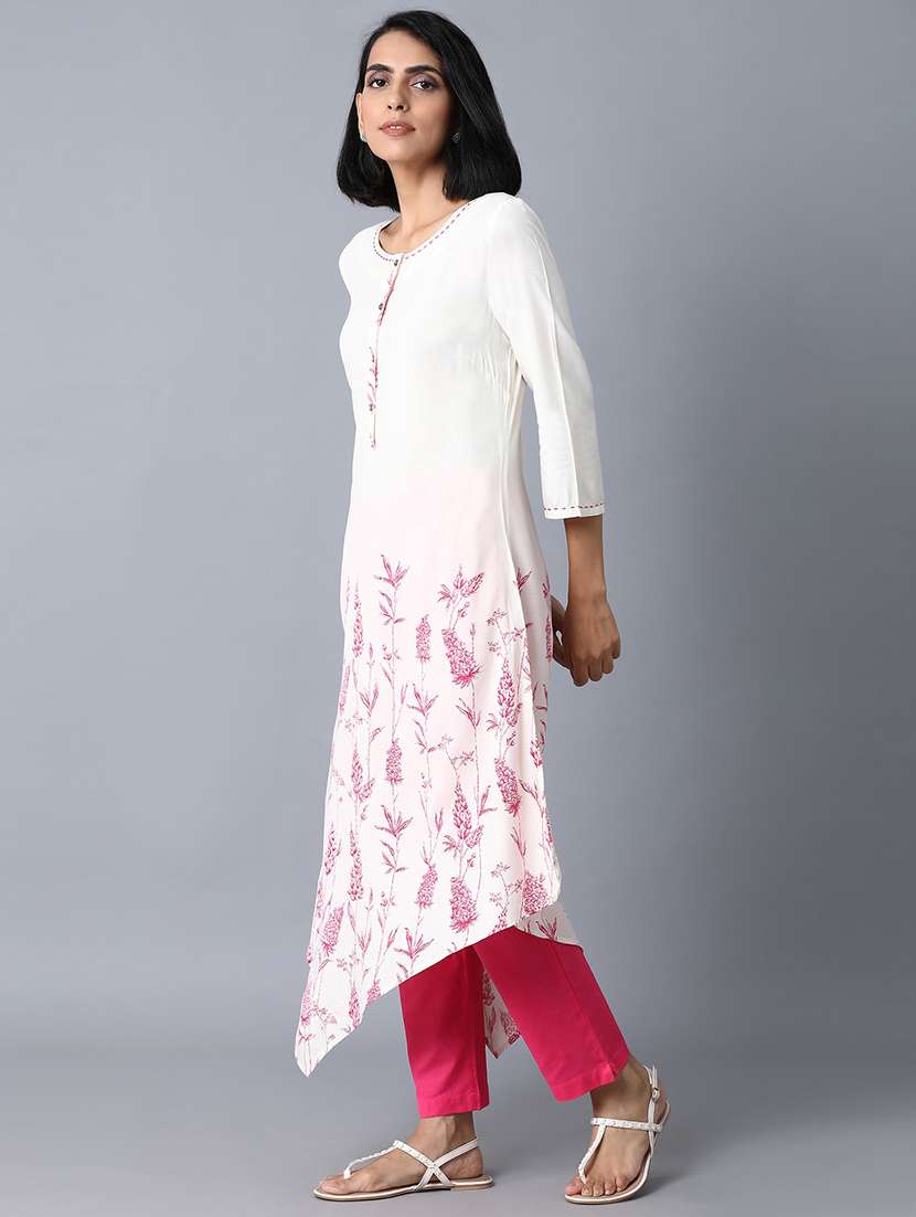 women's asymmetric kurta
