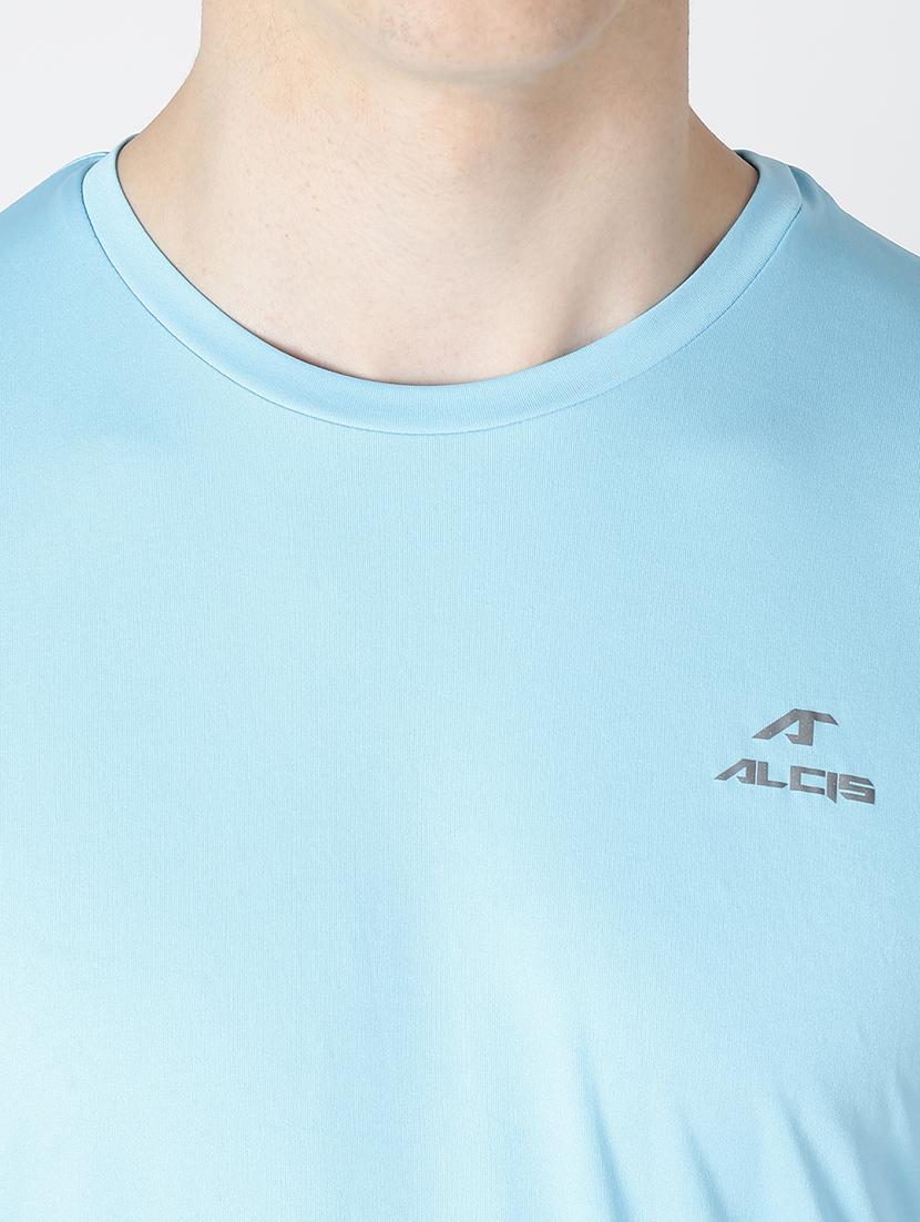 light blue solid t-shirt - 17628181 - Standard Image - 4