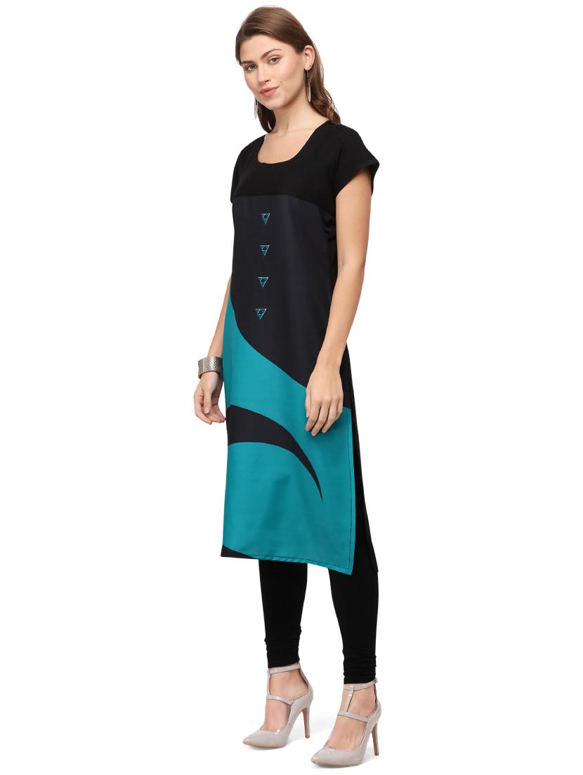 women's straight kurta - 17628923 -  Standard Image - 1