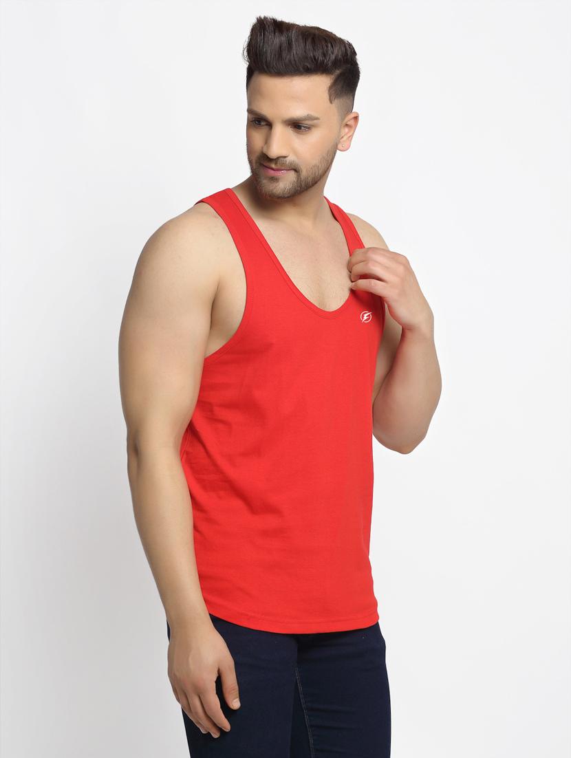 red solid vest - 17630302 - Standard Image - 1