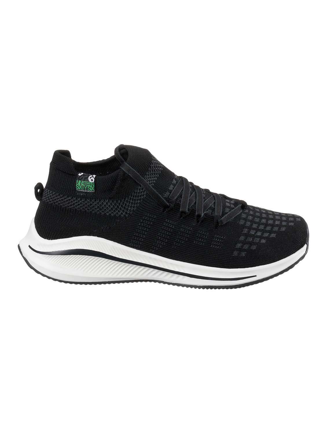 black lace up  sport shoe - 17630356 -  Standard Image - 1