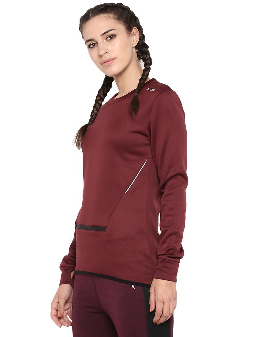 round neck sports sweatshirt - 17633014 - Standard Image - 1