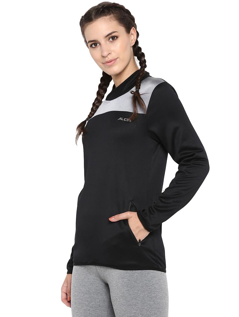 color block sports sweatshirt - 17633015 - Standard Image - 1