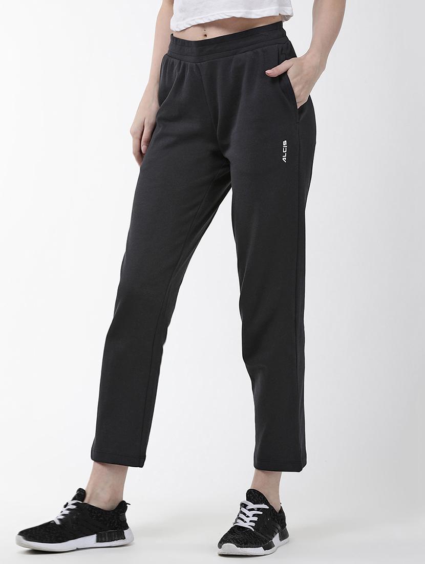 high rise  track pant - 17633017 -  Standard Image - 1
