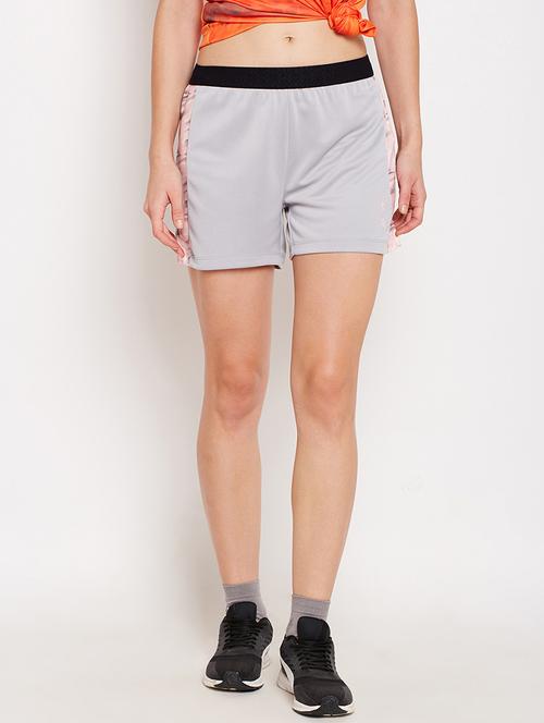 grey polyester sports shorts  - 17633026 -  Standard Image - 0