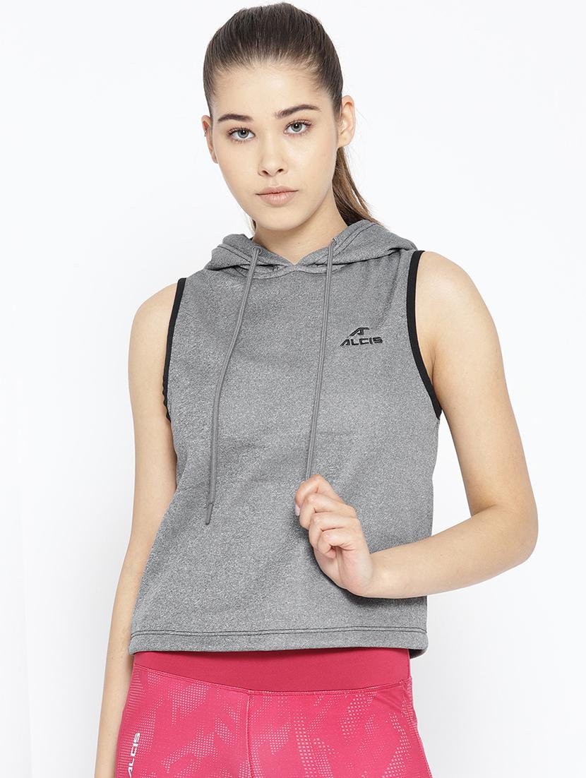 hooded neck sports top  - 17633039 -  Zoom Image - 0