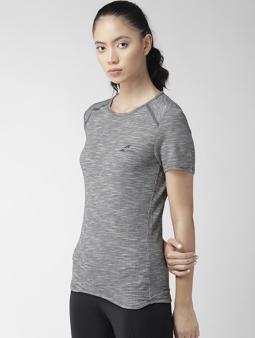 raglan sleeves melange tee - 17633062 - Standard Image - 1