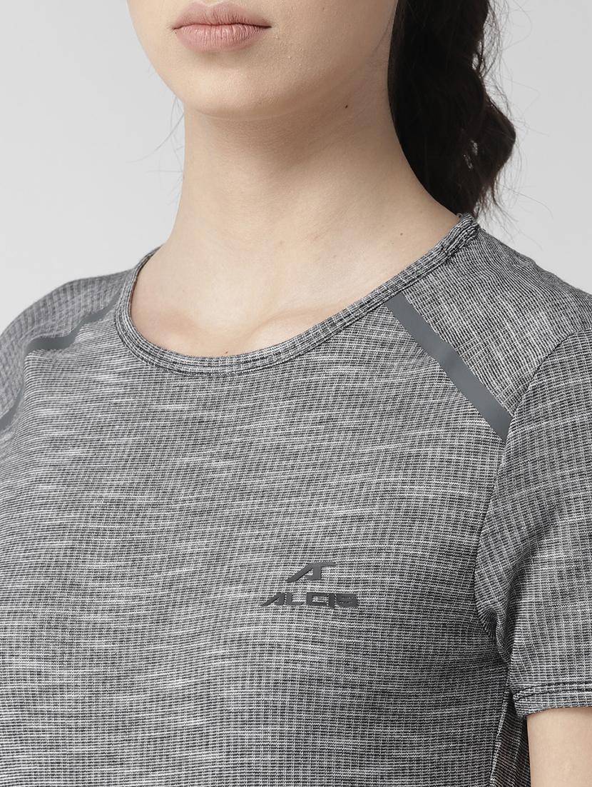 raglan sleeves melange tee - 17633062 - Standard Image - 4