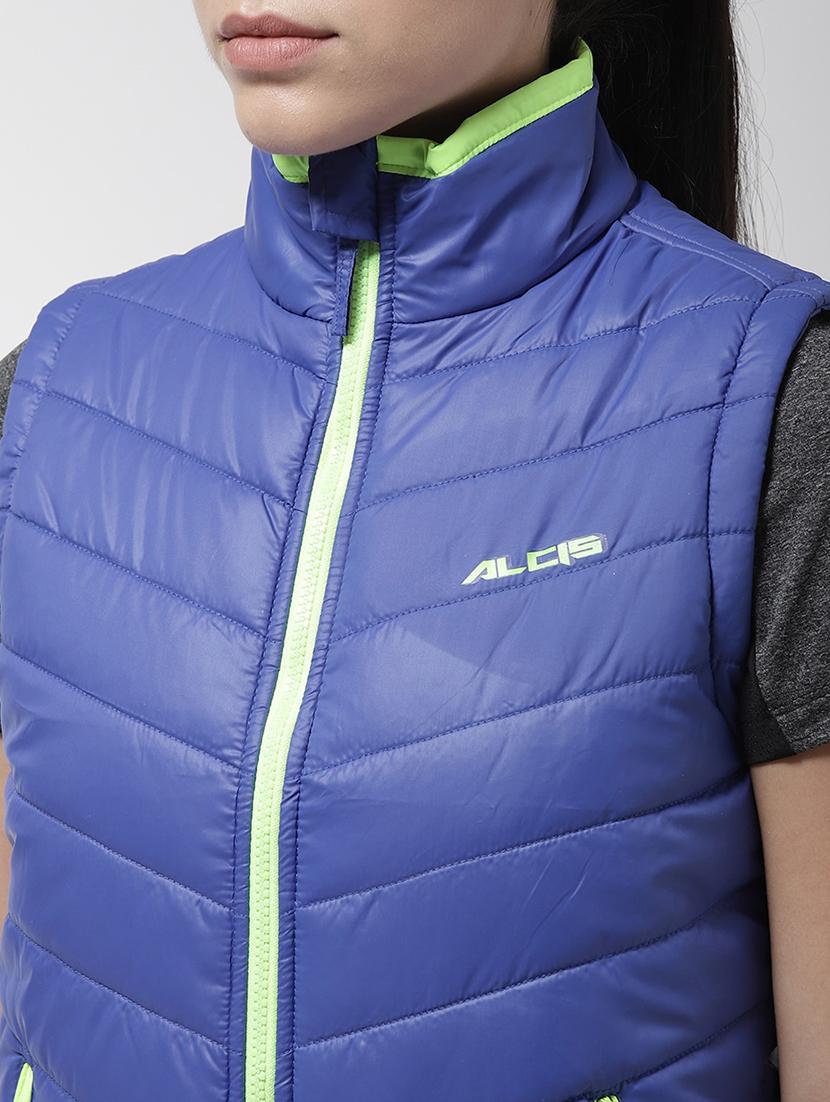 stand collar quilted jacket - 17633100 - Standard Image - 4