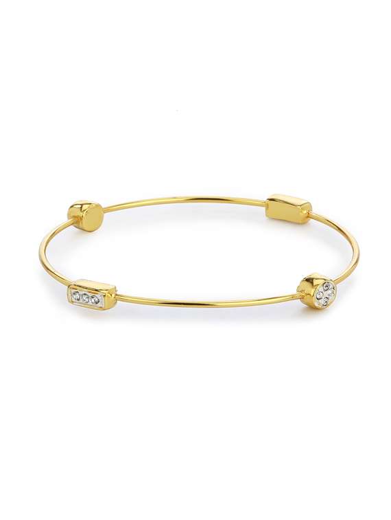 gold metal bangle bracelet