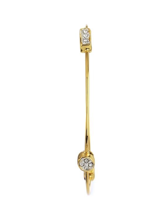 gold metal bangle bracelet - 17633461 - Standard Image - 1