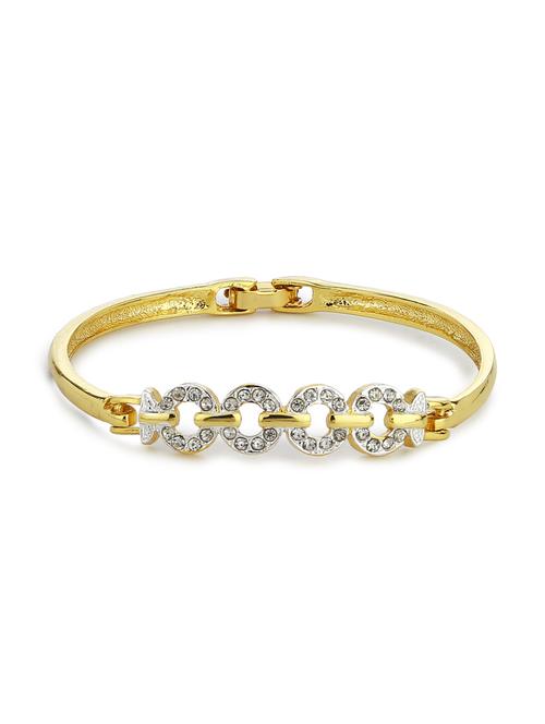 gold metal bangle bracelet - 17633474 - Standard Image - 0