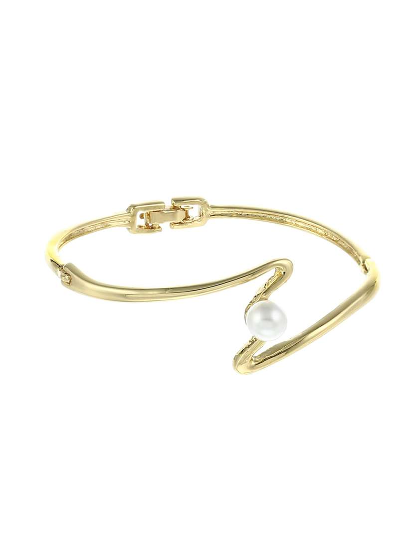 gold metal bangle bracelet