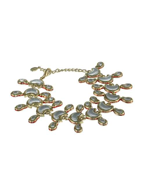 gold metal bangle  bracelet - 17633490 -  Standard Image - 0