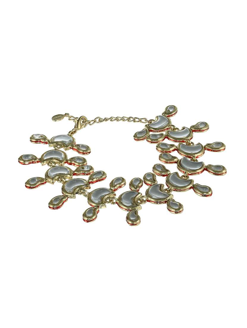 gold metal bangle  bracelet - 17633490 -  Zoom Image - 0