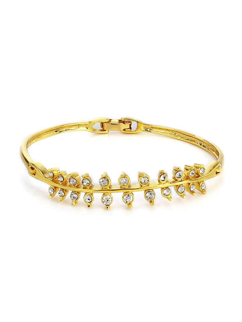 gold metal bangle  bracelet