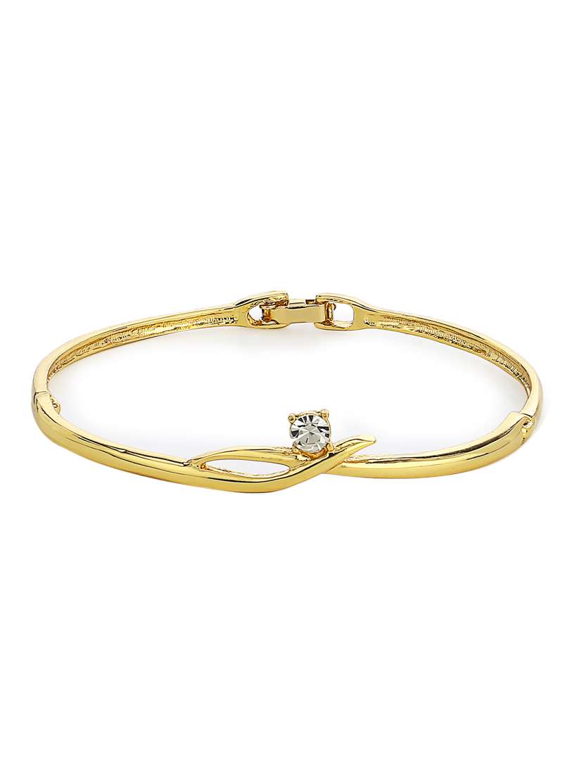 gold metal bangle  bracelet