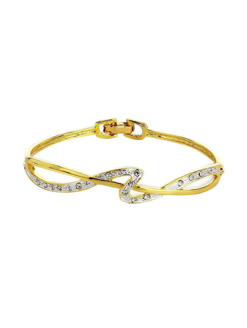gold metal bangle  bracelet