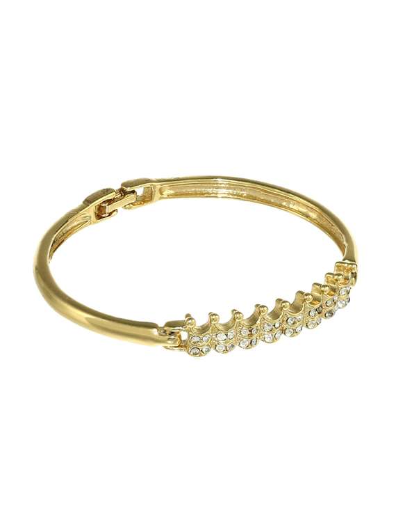gold metal bangle bracelet