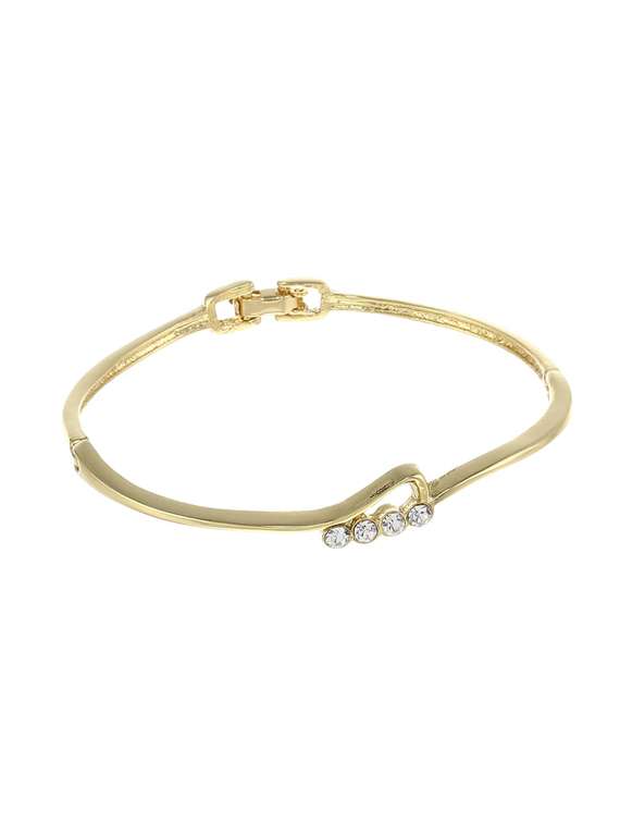 gold metal bangle  bracelet