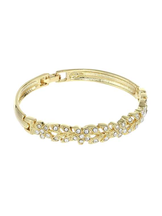 gold metal bangle  bracelet